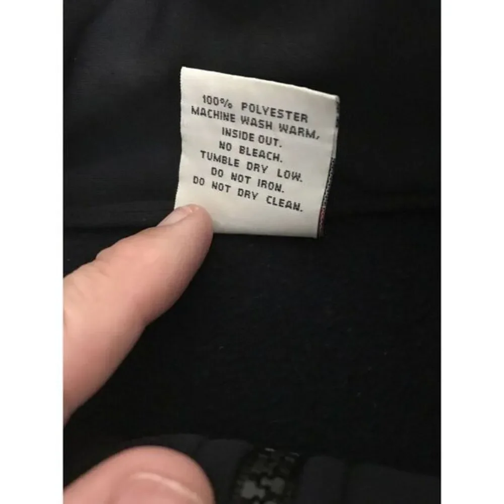 USA Olympic‎ Committee Jacket Full Zip Up Size XL Black /Navy Blue  Olympics